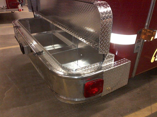 Fire truck custom seat mounts